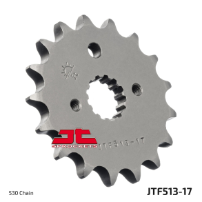 JT Fortandhjul 513/17T JTF513.17 530 17 TANDS FRONT K�DEHJUL SUZUZKI GSX1300R HAYABUSA SV1000 TL1000
