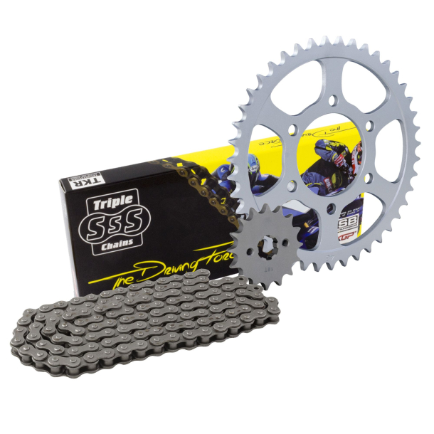 Triple-S Kdekit Yamaha XT125 R 05-09 Chain and Sprocket Kit