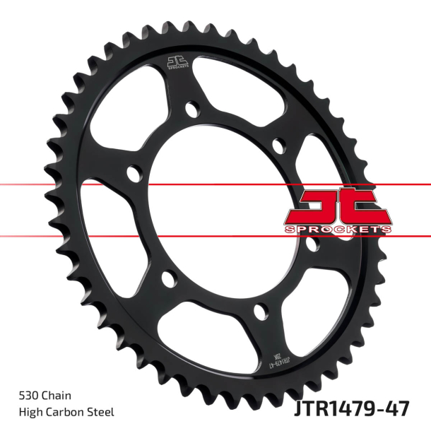 JT Bagk�dehjul Bagtandhjul 47 Tands JTR1479.47 Yamaha YZF-R1 CROSSPLANE 09-14