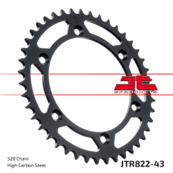 JT Bagk�dehjul - JTR822.43 STEEL�43 Tands Husqvarna�610SM Suzuki RGV250 DR350� Beta Cagiva GAS GAS