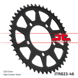 JT 823/46T Bagk�dehjul Bagtandhjul JTR823.46 46 Tands SUZUKI GSR250 GSX250 GSX250R GW250 SFV650 SV650
