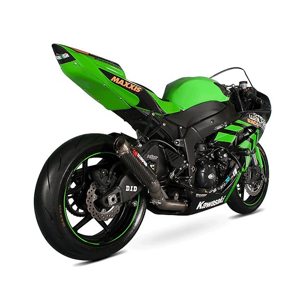 SCORPION GP Lyddmper CARBON RUND KAWASAKI ZX-6R 09-12 RP-1 GP-1 RACING