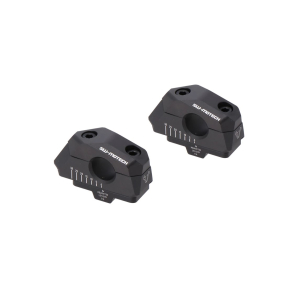 Styrforh�jer LEH.00.039.30000/B SW-Motech Styrforh�jer �22 25mm OP 5-10-15-20-25-30MM TILBAGE SORT