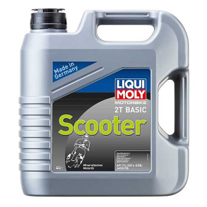 LiquiMoly 1237 2T Basic Scooter 4.L  Scooter 2T Air/Water - Mix/Tank  API TC - ISO L-EGB - JASO FB