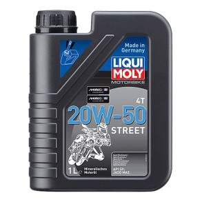 Liqui Moly 4T 20W/50 Street SyntTec 1.L