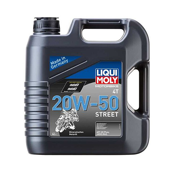 Liqui Moly 4T 20W/50 Street SyntTec 4.L
