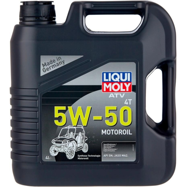 LiquiMoly 4T 5W/50 ATV Quad  SyntTec 4L  API SN Plus - JASO MA2 Catalytic approved