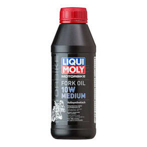 LiquiMoly Fork Oil 10W medium 100% Syntetic 1 L Heat Safe - Conventional and Up-Side-Dow