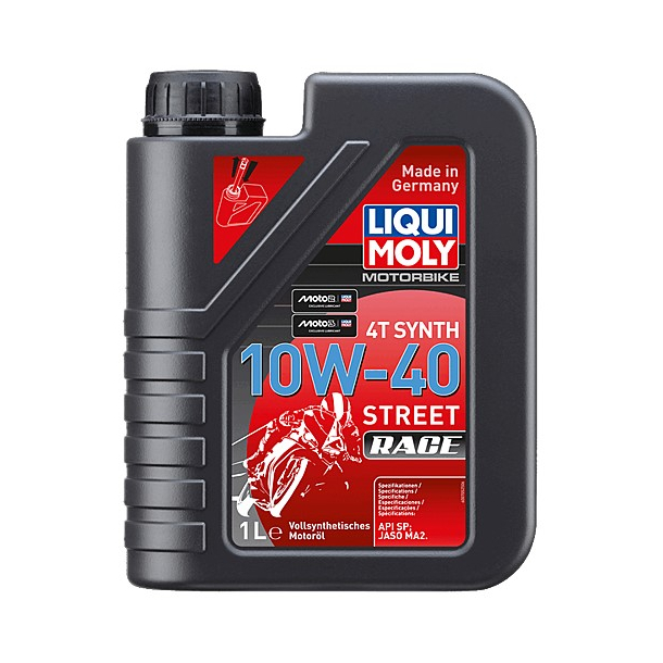 LiquiMoly Liqui Moly 4T Synt 10W/40 Street Race Fully Syntetic oil 1L 20753