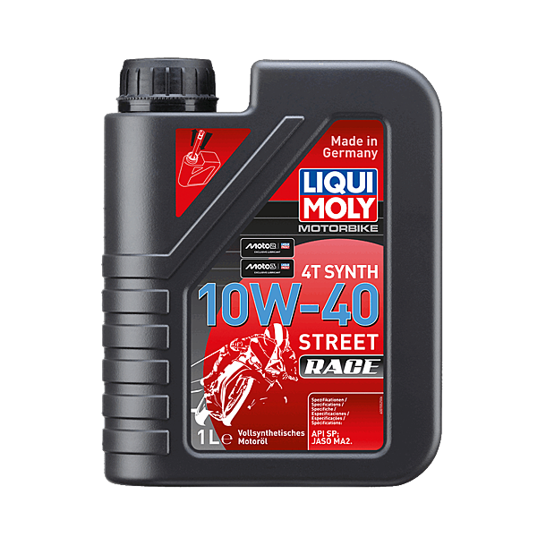LiquiMoly Liqui Moly 4T Synt 10W/40 Street Race Fully Syntetic oil 1L 20753