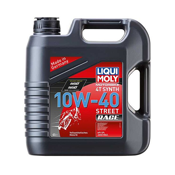 LiquiMoly 4T Synt 10W/40 Street Race Fully Syntetic oil 4L 20754