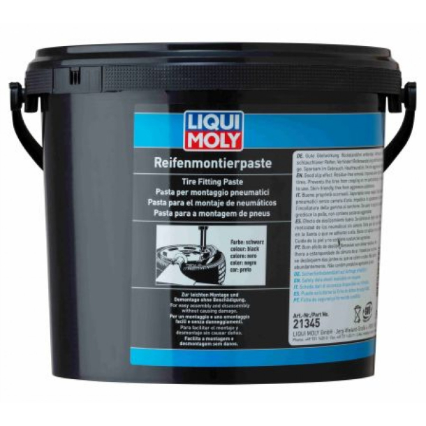 D�kmonteringspasta LiquiMoly 21345 Tire Fitting Paste BLACK 5kg