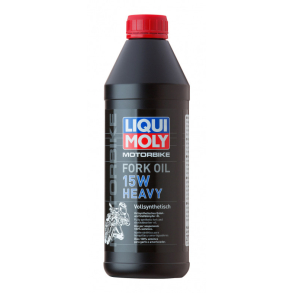 LiquiMoly Fork Oil 15W Heavy 100% Syntetic 1 L Heat Safe - Conventional and Up-Side-Dow