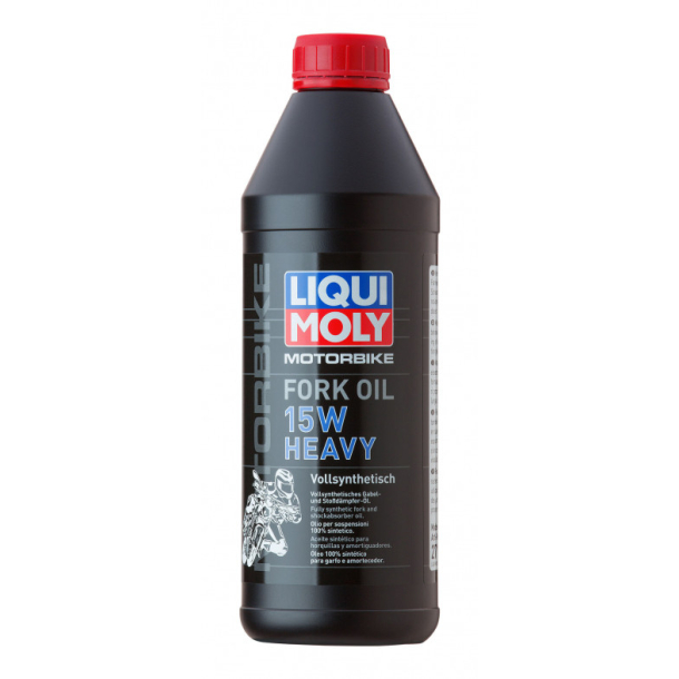 LiquiMoly Fork Oil 15W Heavy 100% Syntetic 1 L Heat Safe - Conventional and Up-Side-Dow