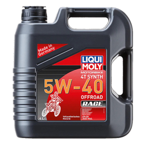 LiquiMoly  LM3019 4T 5W/40 Synt MX Race 4L  Liqui Moly Offroad Race 5W40 motorolie 4 l - 3019