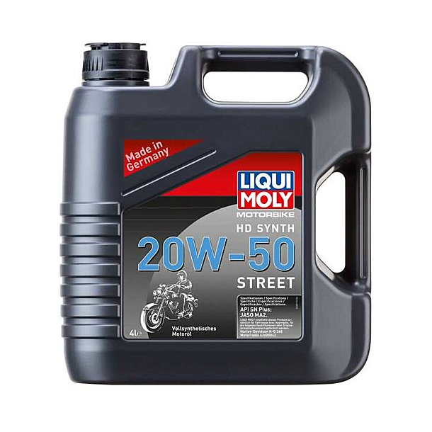 Liqui Moly 4T HD 20W/50 Synt Street 4 L 100% Syntetic V-Twinn HD Oil