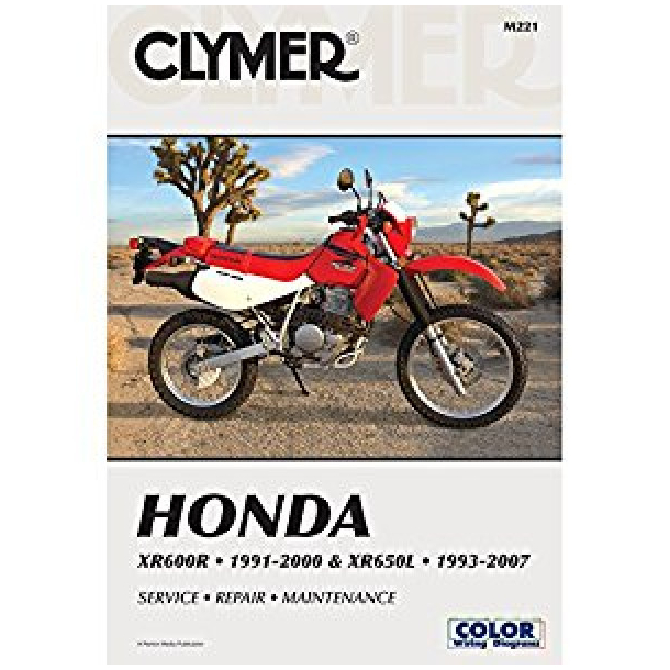 Clymer Honda XR600R and XR650L 1991-2007
