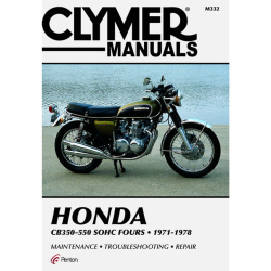 Clymer M332 HONDA CB 350/400/500 F 1972-1978