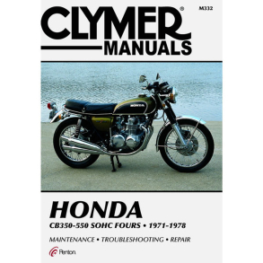 Clymer M332 HONDA CB 350/400/500 F 1972-1978