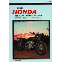 Clymer M333 HONDA CB450 CB500T 1965-1977