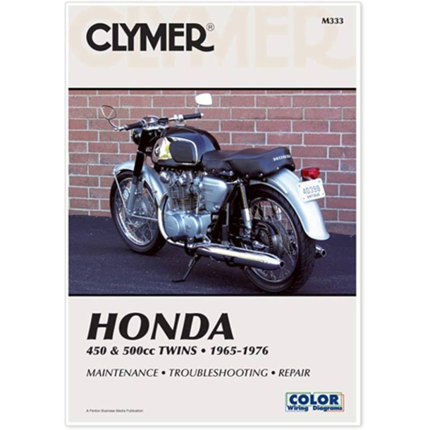 Clymer M333 HONDA CB450 CB500T 1965-1977