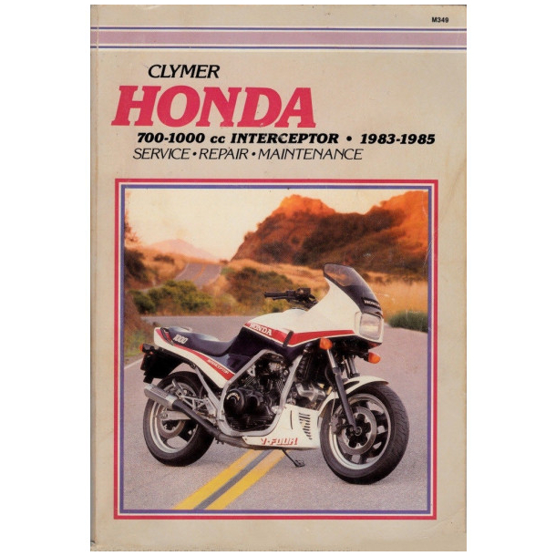 Clymer HONDA VF750 VF1000 INTERCEPTOR 83-85