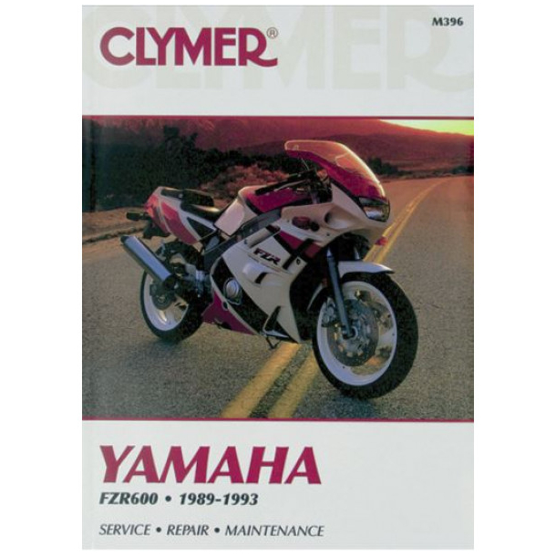 Clymer vrkstedsbog YAMAHA FZR 600 89-93