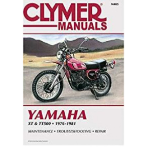 Clymer YAMAHA XT500 TT500 76-81