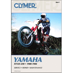 Clymer YAMAHA XT125 XT250 80-84 M417