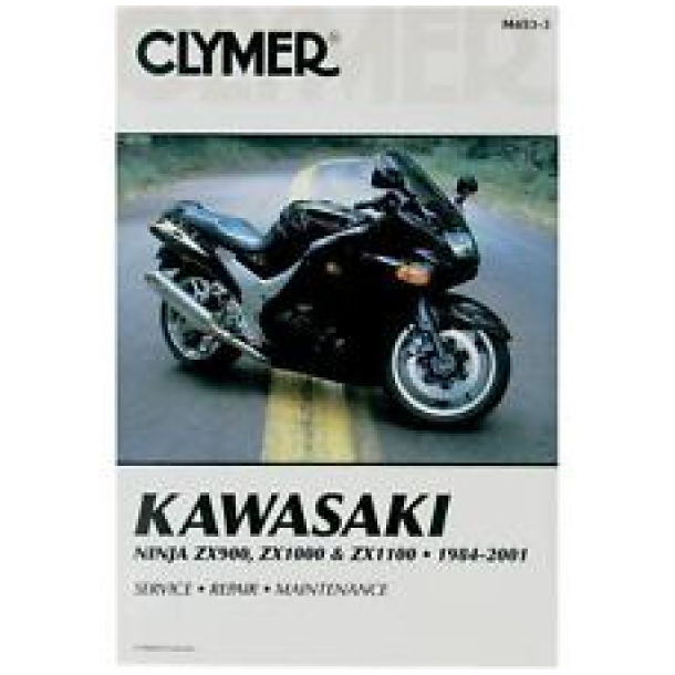Clymer Kawasaki GPZ900 GPZ1000 ZX10 ZZR1100 1984-2001 