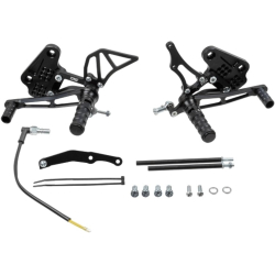 TRW MCF124SP Fodhvilers�t SP Edition Rear Sets MCF124SP TRW footrest system "Black SP Edition" for Suzuki GSX-S 750