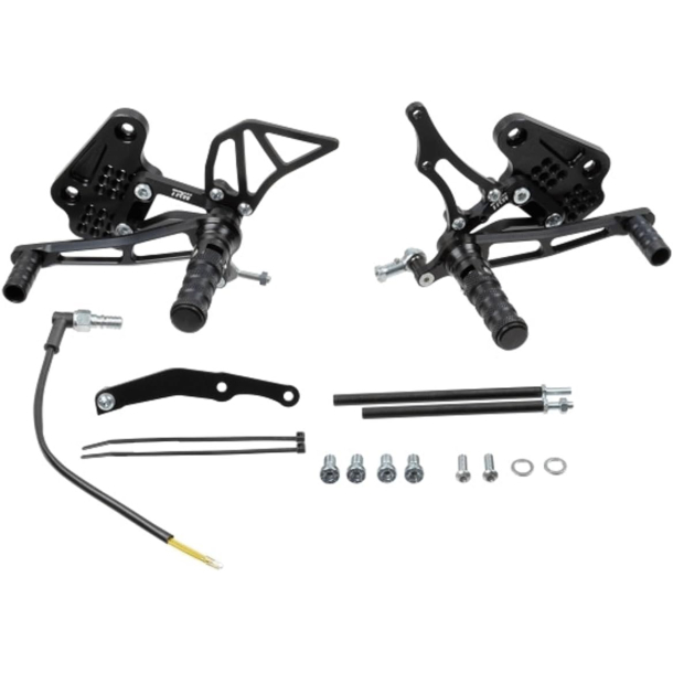 TRW MCF124SP Fodhvilers�t SP Edition Rear Sets MCF124SP TRW footrest system "Black SP Edition" for Suzuki GSX-S 750