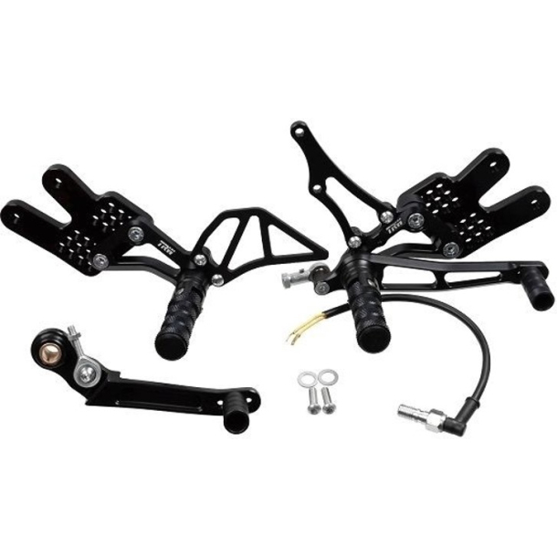 TRW MCF187SP Fodhvilers�t SP Edition Rear Sets MCF187SP TRW footrest system "Black SP Edition" for Suzuki Suzuki GSX-R 600 2006-2010 GSX-R 750 2006-2010
