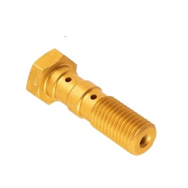TRW LUCAS MCH951G Banjobolt GULD M10x1,25 GOLD DOBBELT 10-1,25 mm double