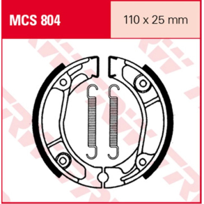 Lucas TRW Bremsebakker MCS804 for+bag Honda C/CB/CD/CL/MB/MBX/MCX/MP/MRX/NS/SCXSN/TL/WW/XL/CRM/CR/MT/XR/CT/SL/XZ/NX
