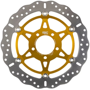 EBC MD1136XC BREMSESKIVE XC Disc with S Drive system Contoure EBC Prolite Contour LH/RH FRONT MD1136XC MD1136XC gold-hub LH/RH - H�JRE/VENSTRE