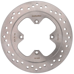 Bremseskive bag Honda VFR750 RC36 89-96 MTX Performance Brake Disc Rear Solid Round MD1007 #01046