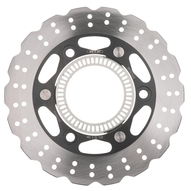 MTX Performance Brake Disc Rear Solid Wavy Kawasaki MD4163 #03002 220 mm BLGE ALIEN KAWASAKI 