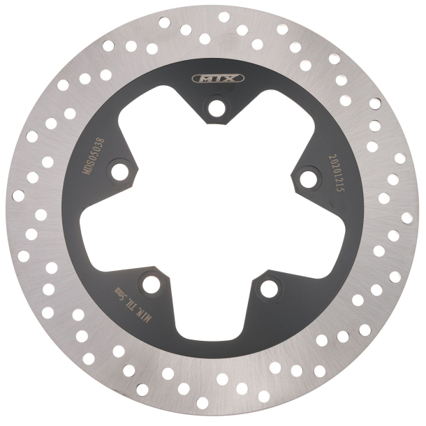 MTX MDS05038 BREMSESKIVE Performance Brake Disc Rear Solid Round Suzuki MD3083 SUZUZKI GSX1400 01-08