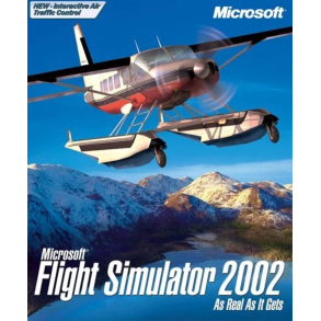BRUGT SOM NYT Microsoft Flight Simulator 2002 (PC)  PC CD-ROM 3 DISC CD-ROM