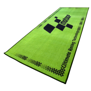 MILJ�M�TTE MotoGP Green With Black Logo Pro Garage Pit Mat 190 X 80cm