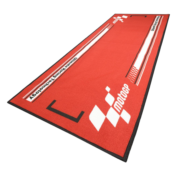 MILJ�M�TTE MotoGP Garage Mat Series 4 190 x 80 cm (Red/White)