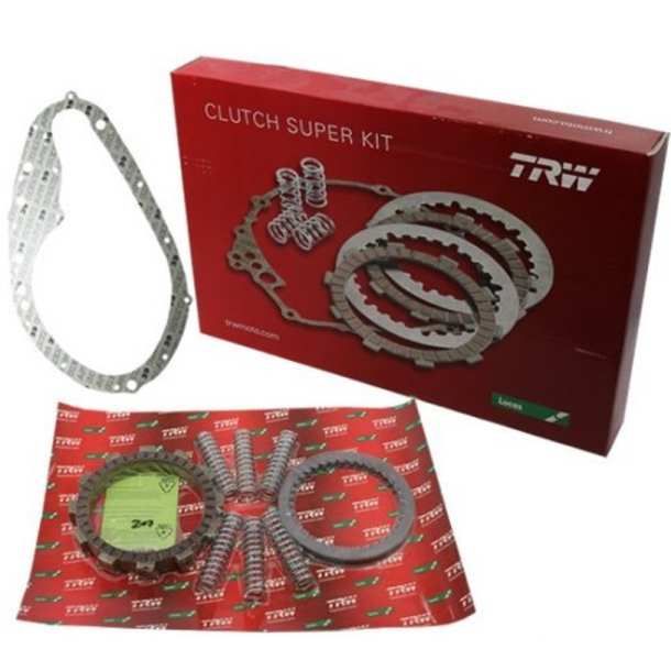 TRW Lucas MSK217 Koblingss�t Komplet med pakning - Koblingsplader friktionsplader metalplader fjedre pakning SUZUKI GS500E 89-08