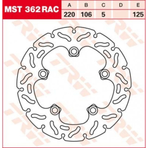 TRW Bremseskive bag MST362RAC Yamaha BAGMT-10YZF-R6YZF-R1