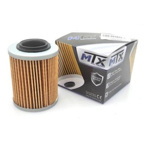 MTX Motorcycle Paper Oil Filter - #032 Oliefilter OILFILTER NON O.E. ALTERNATIVE OIL FILTER Piaggio Group AP0256187 APRILIA Bombardier Can-am CF Moto Ski doo