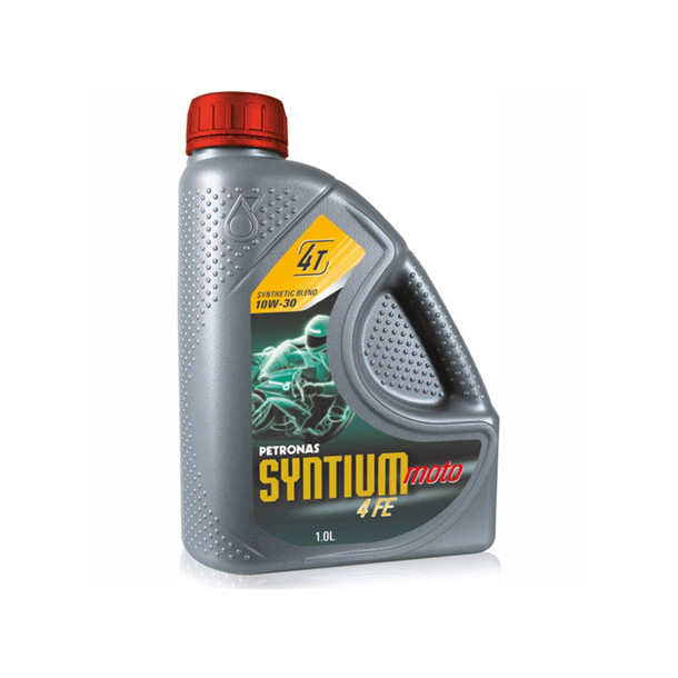 Petronas Syntium Moto 4 FE Oil 10W-30 Semi-Synthetic 1L