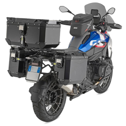 GIVI OBKEV37BL Venstre Sidetaske 37L V. Alu. Outback EVO 2024 Smart SL SORT
