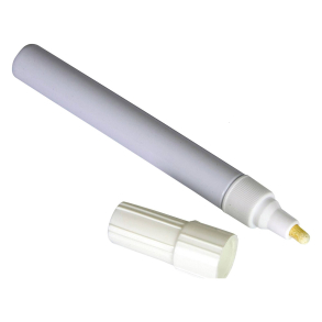 D�kstift D�ktusch - Hvid - Skriv p� d�kket - Bike It White Tyre Marker Pen With Round Nib