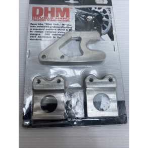 MOTRAX DHM PADDOCK STAND RAISERS DOUBLE HARD SILVER PRSX1C Suzuki GSX-R 600/750/1000 00-07