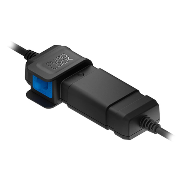 QUAD LOCK WATERPROOF 12V TO USB SMART ADAPTOR Str�ml�sning til MC, b�d og camping